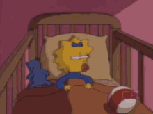 Maggie Simpsons Daddy GIF