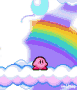 Kirby Rainbow GIF - Kirby Rainbow Dance GIFs