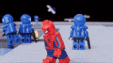 Spiderman Lego GIF - Spiderman Lego Web Of Shadows GIFs