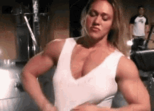 Female Bofybuilders Muscle Woman GIF - Female Bofybuilders Muscle Woman GIFs