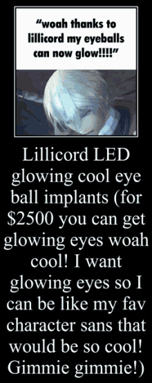 Lillicord Glowing GIF - Lillicord Glowing Eyes GIFs