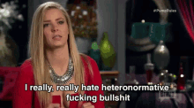 Calling It Out GIF - Vanderpump Rules Hate Heteronormative Fucking GIFs