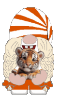 Gnome Tiger Sticker - Gnome Tiger Stickers