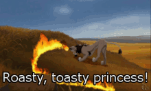 Roasty Toasty Princess GIF - Roasty Toasty Princess GIFs