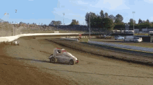 midget racing dirt track