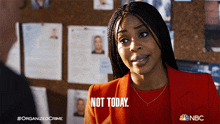Not Today Sergeant Ayanna Bell GIF - Not Today Sergeant Ayanna Bell Danielle Mone Truitt GIFs