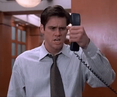 Jim Carrey Yelling GIF - Jim Carrey Yelling Phone Call - Discover & Share  GIFs