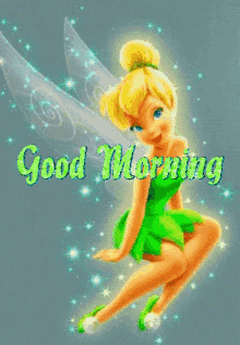Good Morning Tinker Bell GIF - Good Morning Tinker Bell GIFs