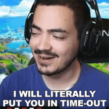 I Will Literally Put You In Time Out Jacob Arce GIF - I Will Literally Put You In Time Out Jacob Arce Jacob Mvpr GIFs