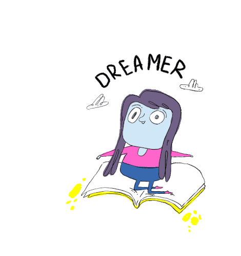 Dreamer Book Sticker - Dreamer Book Fly Stickers