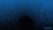 an advertisement for renpho shows a black object