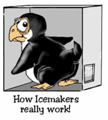 Ice Maker GIF - Ice Maker Penguin GIFs