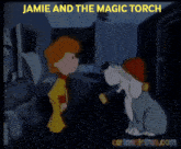Jamie And The Magic Torch Uk Kids Tv Shows Seventies GIF