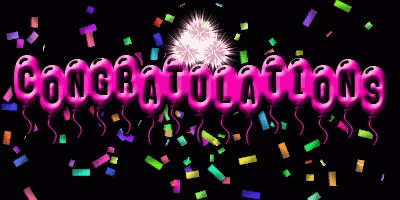congratulations fireworks animated gif