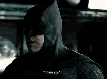 Zack Snyders Justice League Batman GIF - Zack Snyders Justice League Batman I Have Six GIFs