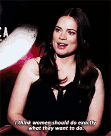 Hayley Atwell Agent Carter GIF - Hayley Atwell Agent Carter Feminism GIFs