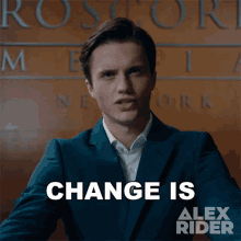 Change Is Never Easy Parker Roscoe GIF - Change Is Never Easy Parker Roscoe Alex Rider GIFs