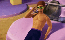 Trying To Be Casual GIF - Ken Toystory3 Sunglasses GIFs