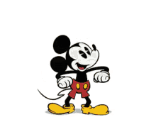 Mickey Mouse Jump GIF - Mickey Mouse Jump Happy GIFs