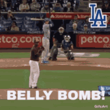 bellinger belly bomb homerun