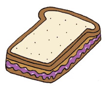 Peanut Butter And Jelly Sandwich GIF - Tasty Pbj GIFs