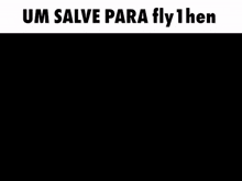 a picture of a girl with a caption that says um salve para fly 1hen