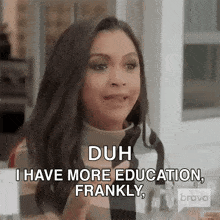 I Have More Education Than Anybody In This Table Real Housewives Of New York GIF