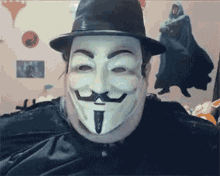 Anonymous Thanks GIF - Anonymous Thanks Hat GIFs