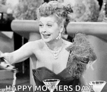 Lucile Ball Happy Mothers Day GIF - Lucile Ball Happy Mothers Day Laughing GIFs