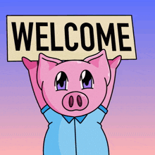Welcome Welcome Piggyverse GIF