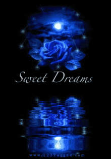 Sweet Dreams Blue GIF - Sweet Dreams Blue Flowers GIFs