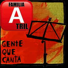 a red sign that says familia a tril