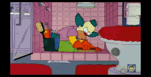 Krusty Cleaning GIF - Krusty Cleaning Servant GIFs
