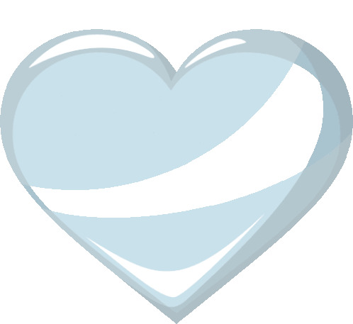 Transparent Heart Heart Sticker - Transparent Heart Heart Joypixels Stickers
