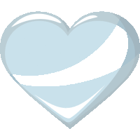 Transparent Heart Heart Sticker - Transparent Heart Heart Joypixels Stickers