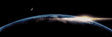 a picture of the earth with the words one percent guildgaming become better onegg