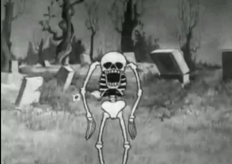 Skeleton Cartoon GIF - Skeleton Cartoon - Discover & Share GIFs