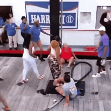 Agustdgaf Woman Being Hit In The Head GIF