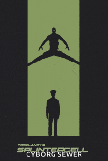 tom clancy 's splintercell cyborg sewer movie poster
