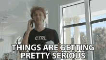 Things Are Getting Pretty Serious Alex GIF