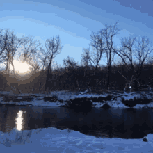 Winter Sunset GIF - Winter Sunset Landscape GIFs