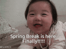 Spring Break Finally GIF - Spring Break Finally Its Friday GIFs