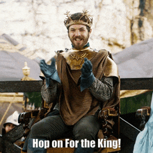Hop On For The King GIF - Hop On For The King GIFs