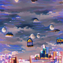 Moondrop City Virtualdream GIF - Moondrop City Virtualdream Art GIFs