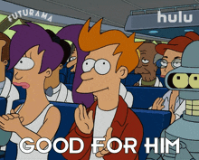 Good For Him Phillip J Fry GIF - Good For Him Phillip J Fry Futurama GIFs