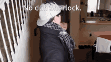 No Duh No Duh Sherlock GIF
