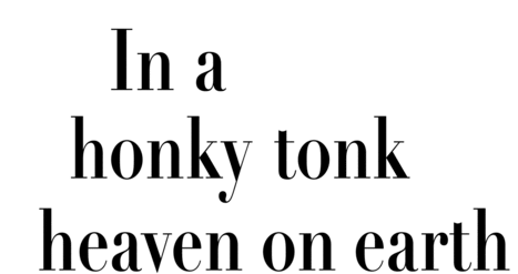 In A Honky Tonk Heaven On Earth Jon Langston Sticker - In A Honky Tonk Heaven On Earth Jon Langston Happy Ever After Song Stickers