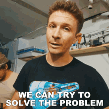 We Can Try To Solve The Problem Wren Weichman GIF - We Can Try To Solve The Problem Wren Weichman Corridor Crew GIFs
