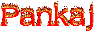 Pankaj Fire Sticker - Pankaj Fire Flames Stickers