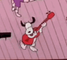 Snoopy Guitar GIF - Snoopy Guitar Extra GIFs